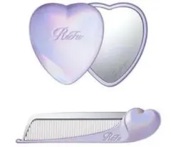 新品未開封ReFa VIP会員 ハートコームアイラ & ハートミラー パープル