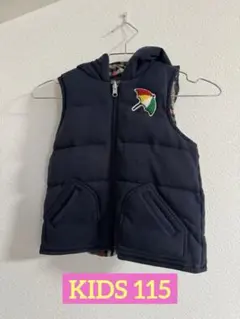 アーノルドパーマー ダウンベスト キッズサイズ 115