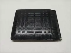 BURBERRY ブラック 二つ折り財布