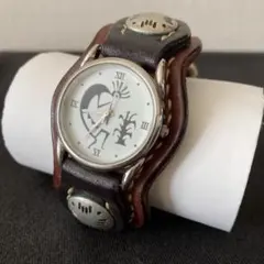 NAVAJO ナバホ 腕時計 CB Navajo】ナバホ族ヴィンテージターコイズSTERLING SILVER時計