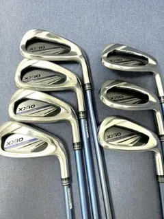 XXIO11アイアンセット 5-9, P, A 7本セット カーボンシャフト中古のサムネイル