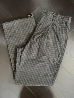 GAP gap バギーパンツ チェック チェックパンツ チェック