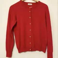 LEPSIM レプシィム カーディガン　赤　M ニット