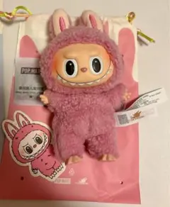 POPMART ラブブ ワッキーマート 巾着 ピンク - メルカリ