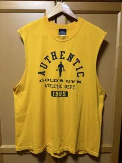 2026年最新】GOLD'S GYM カラー：イエロー系 メンズ タンクトップ