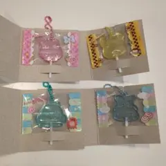 サンリオキャラクターズ　キャンディチャームズグミ　4点セット