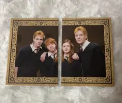 ハリーポッター トレカ フレッド ジョージ ロン ジニー