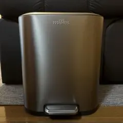 mvm ステンレス製 ペダル式ゴミ箱 ダストボックス　20L