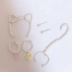 リカちゃん アクセサリーセット 白猫のサムネイル