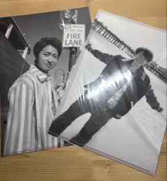 嵐5×20グッズ クリアファイル2枚セット(大野智/相葉雅紀)