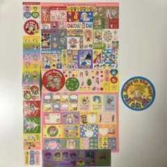 レア　平成レトロ　シールセット 迷彩　女の子 平成レトロ 女の子 シール セット まとめ売り シール帳 - メルカリ
