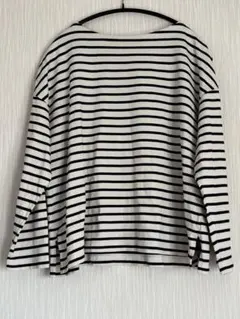 UNIQLO ボーダーカットソー 長袖 Tシャツ XL