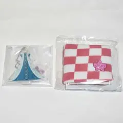 SEGAラッキーくじ　ラブandベリー　C賞 アクスタキーチェーン ほか1点