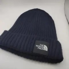 ◆2923 ノースフェイス　ニットキャップ　ネイビー　子供