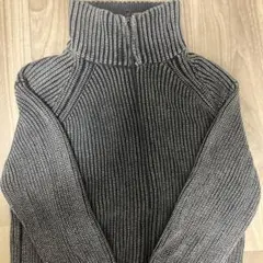 DIESELドライバーズニット　ダブルジップ　メンズS