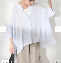 アメリカンホリック Ｖネックシアー半袖ＢＩＧシャツ