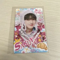 nct wish サクヤ log in japan トレカ 匿名配送