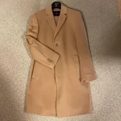 美品　HUGO BOSS キャメル チェスターコートのサムネイル