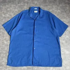 80s Frederick & Nelson コットン×リネン 開襟 シャツのサムネイル