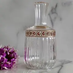 可憐なオールドサンルイ ローリエ 金彩＆エナメル彩 水差し★カラフェ★花瓶にものサムネイル
