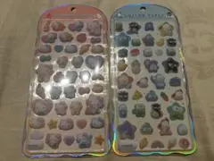 コットンパフィーシール サンリオ はぴだんぶい キティ 正規品