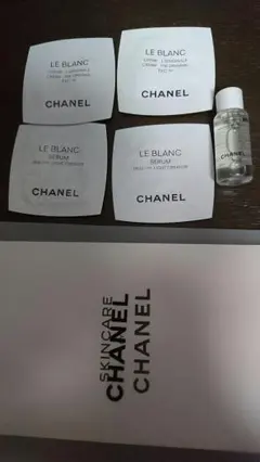 CHANELのLE BLANCサンプル