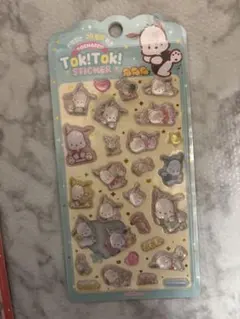正規品 韓国 サンリオ　ボンボンドロップ Tok!Tok!ステッカー　ポチャッコ
