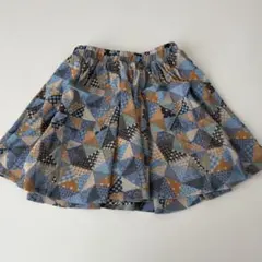 Misha & Puff 5y パッチワーク柄 スカート
