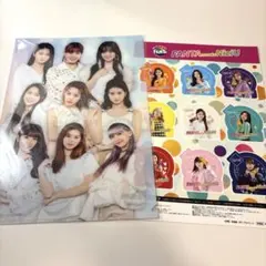 NiziU デビュー初期 クリアファイル ステッカー まとめ売り