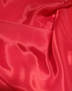 キュプラ100% 赤 約250×92 裏地 アサヒカセイ