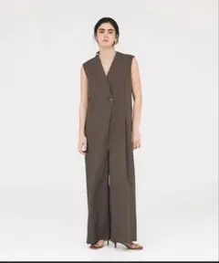 NOKCHA AUTHENTIC jump suit メランジブラウン - メルカリ