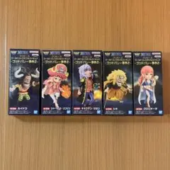 ワンピース ワーコレ ゴッドバレー事件2 フィギュア 全5種コンプセット★新品★