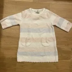 ジェラートピケ　ワンピース（ポケット付き）90