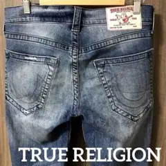 TRUE RELIGION トゥルーレリジョン ダメージ デニム USA スリム