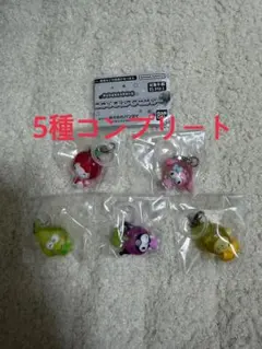 サンリオキャラクターズ くだものめじるしアクセサリー 全5種コンプリート
