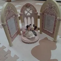 【レア】フォトフレーム ミッキー＆ミニー ウェディング　写真立て