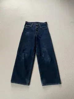 大特価❗️今月中。シュガーヒルサイズ34ダークブルー ワイドレッグ