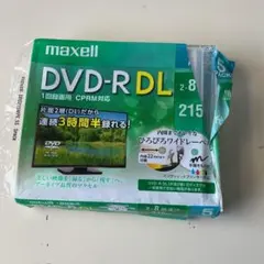 マクセル 録画用 DVD-R DL 5枚 DRD215WPE.5S CPRM