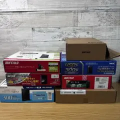 【ジャンク】 ルーター 7台 まとめ売り 欠品あり 返品不可
