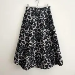 ☆美品☆COLUMN☆コラム☆フレアスカート　36 エストネーション　日本製のサムネイル