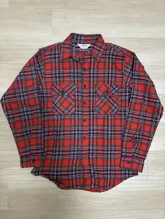 USA製 70s~80s FIVE BROTHER HeavyNel Shirt