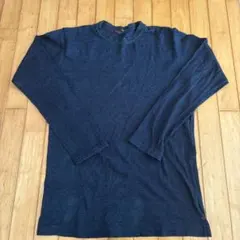 45rpm ダークブルー 長袖カットソー サイズ4