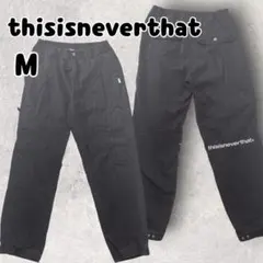 thisisneverthat ディスイズネバーザット カーゴパンツ ブラックMのサムネイル
