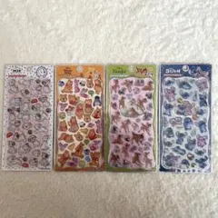 【正規品】 ディズニー　プチドロップステッカー　シール　プチドロ　4種セット
