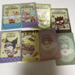 サンリオキャラクターズ ミニカード 8枚セット