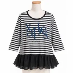 ELLEALLO ボーダー チュニック 4L