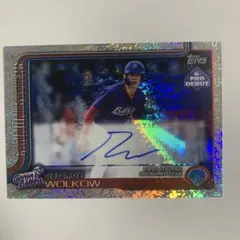 topps GEORGE WOLKOW auto 129/175