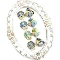 new❤️フォーマルビジューのエレガントなカメオカボション❤️