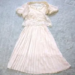 Emsexcite クリーム色 ワンピース