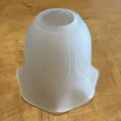 フラワー型 フロストガラス ランプシェード